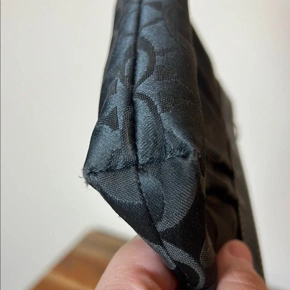 Coach Black Monogram Clutch Wristlet - Picture 6 of 9